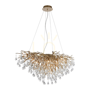Lampa suspendată din alamă ICICLE 2192-11, 10xG9 small 7