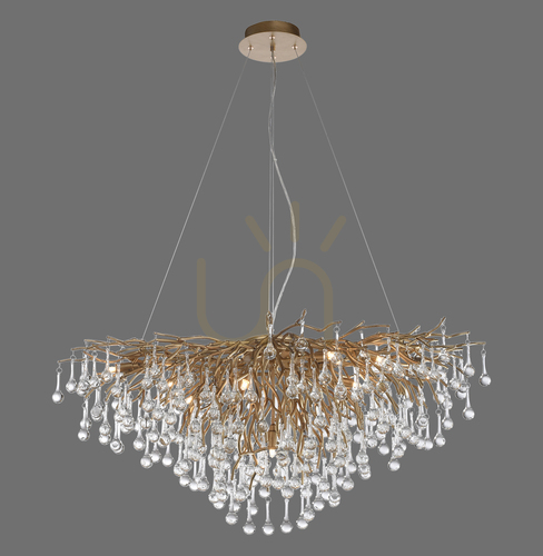 Verifica Lampa suspendată din alamă ICICLE 2192-11, 10xG9