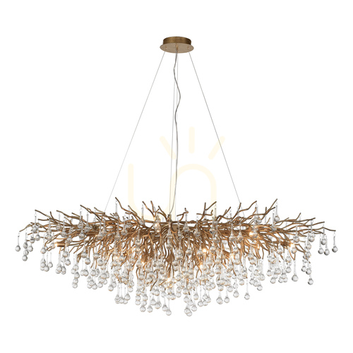 Verifica Lampa suspendată din alamă ICICLE 2031-11, 15xG9