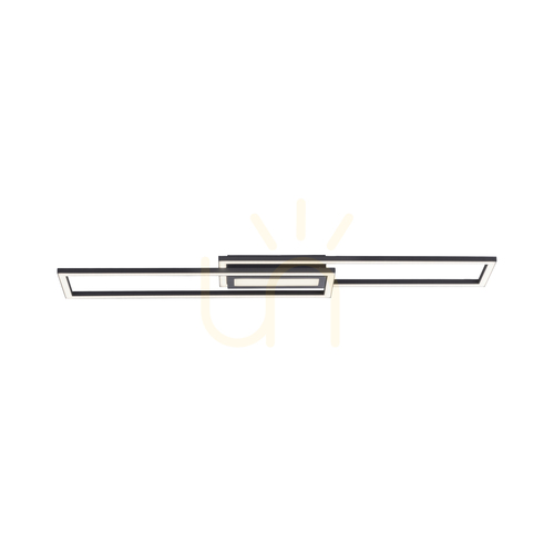 Verifica ASMIN 14696-18 Lampa de tavan, negru, 1xLED