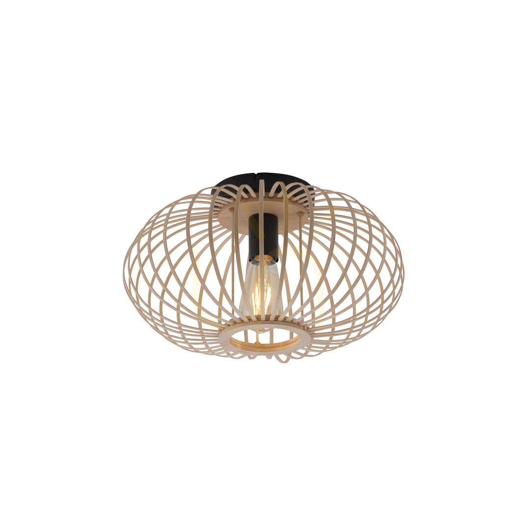 Verifica RACOON 11410-79 Lampa de tavan, lemn, 1xE27 RACOON 11410-79 Lampa de tavan, lemn, 1xE27