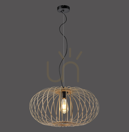 Verifica Lampa suspendată din lemn RACOON 11409-79, 1xE27
