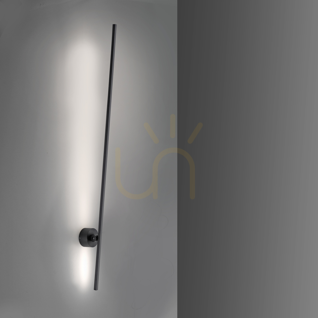 Spectacol PURE-GRAFO 9407-18 Aplică de perete neagră cu 1 LED PURE-GRAFO 9407-18 Aplică de perete neagră cu 1 LED