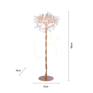 Lampa de podea din alamă ICICLE 232-11, 5xG9 small 8