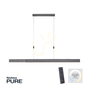 PURE-MOTO 2525-15 Lampa suspendată gri cu 3 LED-uri 1 PURE-MOTO 2525-15 Lampa suspendată gri cu 3 LED-uri small 1
