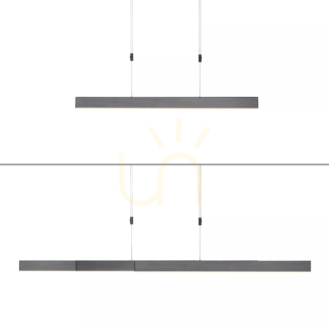 Verifica PURE-MOTO 2525-15 Lampa suspendată gri cu 3 LED-uri PURE-MOTO 2525-15 Lampa suspendată gri cu 3 LED-uri