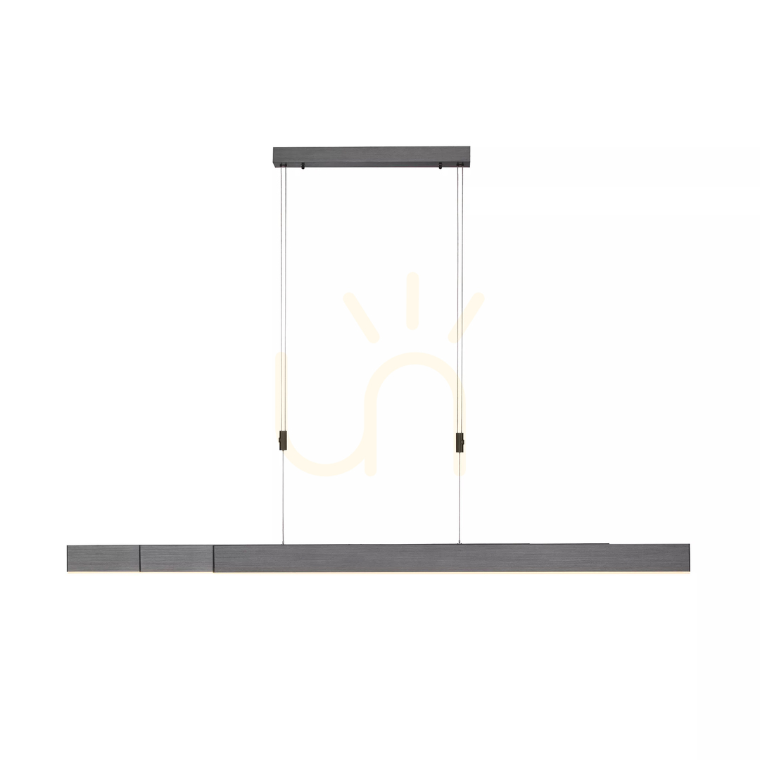 Spectacol PURE-MOTO 2525-15 Lampa suspendată gri cu 3 LED-uri PURE-MOTO 2525-15 Lampa suspendată gri cu 3 LED-uri