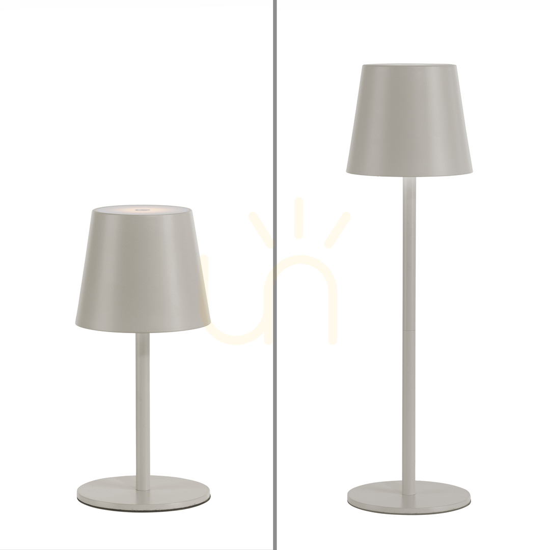 Spectacol Lampa de masă EURIA 19250-40, gri, 1xLED Lampa de masă EURIA 19250-40, gri, 1xLED