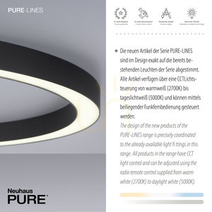 PURE-LINES 6306-13 Lampa suspendată cu 1 LED, culoare antracit small 4