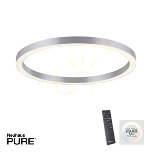 PURE-LINES 6306-95 Lampa de tavan, argintiu, 1xLED 1 PURE-LINES 6306-95 Lampa de tavan, argintiu, 1xLED small 1