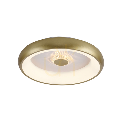 Verifica VERTIGO 14384-60 Lampa de tavan din alamă, 1xLED
