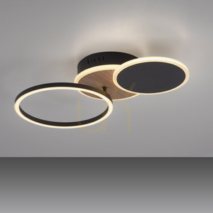 SEVENT 14116-78 Lampa de tavan, finisaj lemn, 1xLED small 12