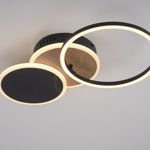 SEVENT 14116-78 Lampa de tavan, finisaj lemn, 1xLED small 9