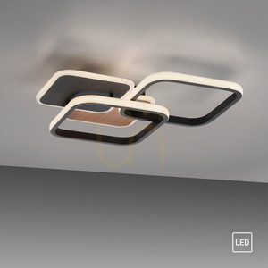 SEVENT 14117-78 Lampa de tavan, finisaj lemn, 1xLED small 13
