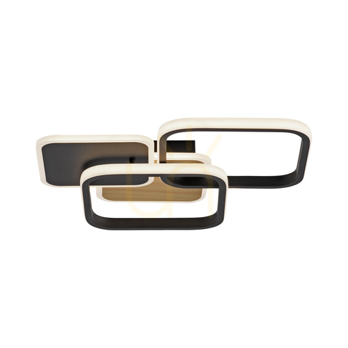 Verifica SEVENT 14117-78 Lampa de tavan, finisaj lemn, 1xLED
