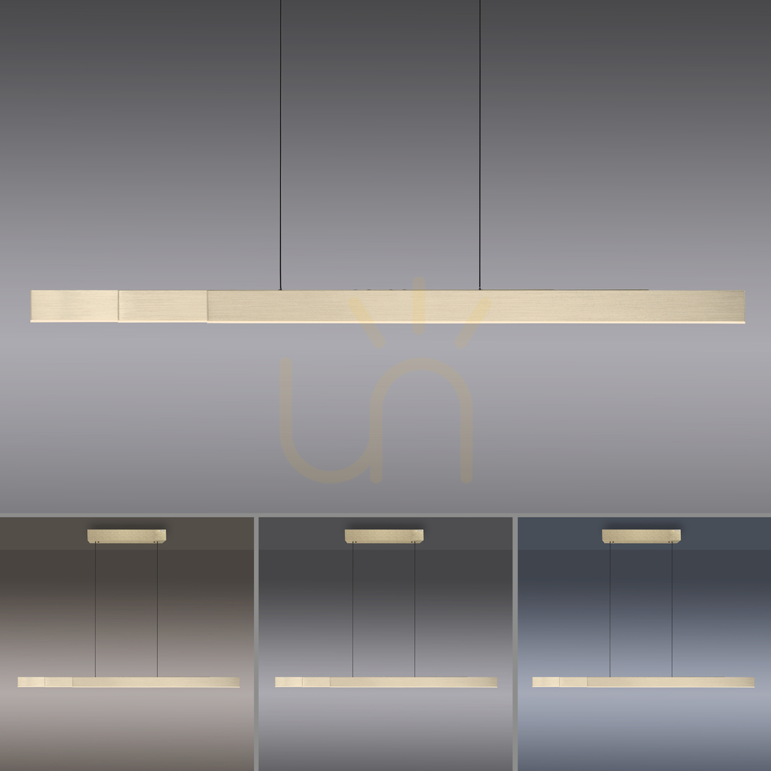 Verifica PURE-MOTO-RISE 2545-60 Auriu, lampă suspendată cu 3 LED-uri PURE-MOTO-RISE 2545-60 Auriu, lampă suspendată cu 3 LED-uri