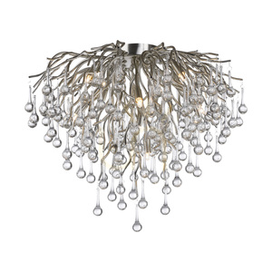 ICICLE 8091-55 Lampa de tavan argintie, 9xG9 small 7