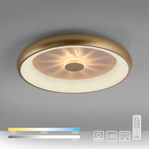 VERTIGO 14386-60 Lampa de tavan, alamă, 1xLED small 13