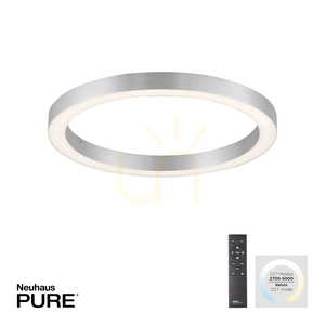 PURE-LINES 6309-95 Lumină de tavan, argintiu, 1xLED 1 PURE-LINES 6309-95 Lumină de tavan, argintiu, 1xLED small 1