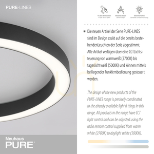 PURE-LINES 6309-13 Lampa de tavan, antracit, 1xLED 3 PURE-LINES 6309-13 Lampa de tavan, antracit, 1xLED small 3