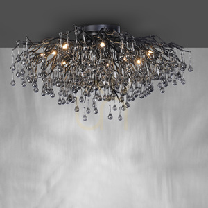 ICICLE 8092-18 Lampa de tavan, negru, 14xG9 small 11