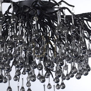 ICICLE 8092-18 Lampa de tavan, negru, 14xG9 small 12