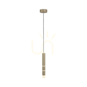 PURE-VEGA 2211-60 Lampa suspendată din alamă cu 4 LED-uri small 0
