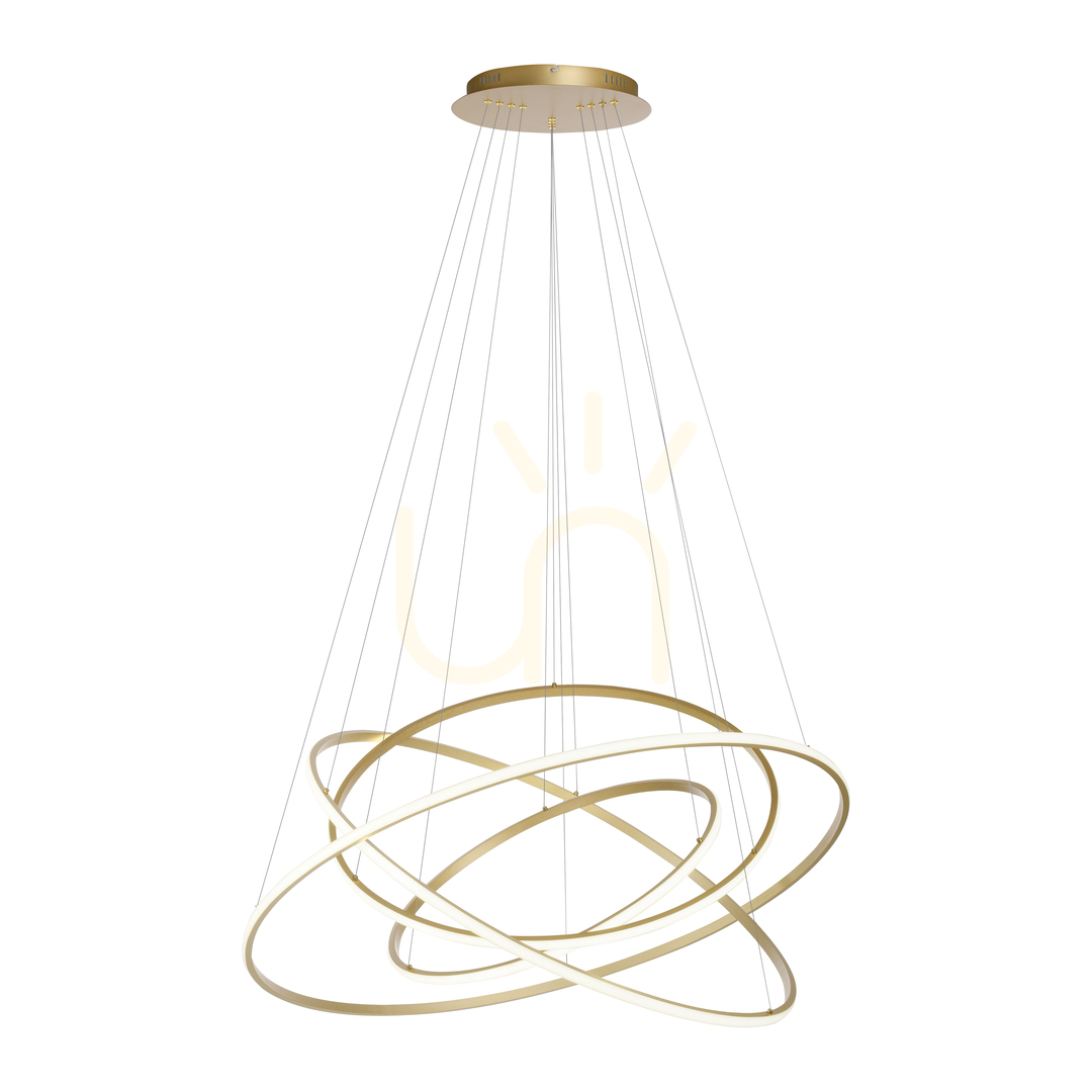 Verifica TESSARA 2124-60 Lampa suspendată din alamă cu 1 LED TESSARA 2124-60 Lampa suspendată din alamă cu 1 LED