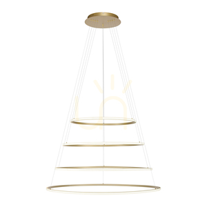 TESSARA 2124-60 Lampa suspendată din alamă cu 1 LED 15 TESSARA 2124-60 Lampa suspendată din alamă cu 1 LED small 15