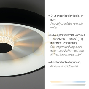 VERTIGO 14384-18 Lampa de tavan neagră, 1xLED 3 VERTIGO 14384-18 Lampa de tavan neagră, 1xLED small 3