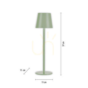 Lampa de masă EURIA 19250-43, verde, cu 1 LED small 8