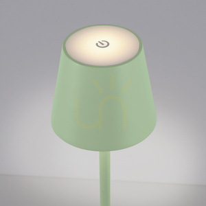 Lampa de masă EURIA 19250-43, verde, cu 1 LED small 9