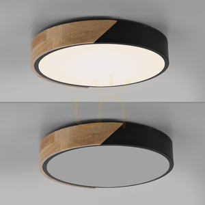 BILA 14288-18 Lampa de tavan neagră, 1xLED small 13