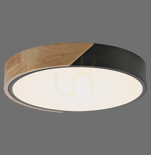 Verifica BILA 14288-18 Lampa de tavan neagră, 1xLED