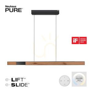PURE MOTO-RISE 2545-79 Lampă suspendată din lemn cu 3 LED-uri 1 PURE MOTO-RISE 2545-79 Lampă suspendată din lemn cu 3 LED-uri small 1
