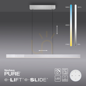 Lampa suspendată PURE MOTO-RISE 2545-95 argintie cu 3 LED-uri 13 Lampa suspendată PURE MOTO-RISE 2545-95 argintie cu 3 LED-uri small 13