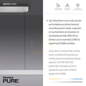 Lampa suspendată PURE MOTO-RISE 2545-95 argintie cu 3 LED-uri 3 Lampa suspendată PURE MOTO-RISE 2545-95 argintie cu 3 LED-uri small 3