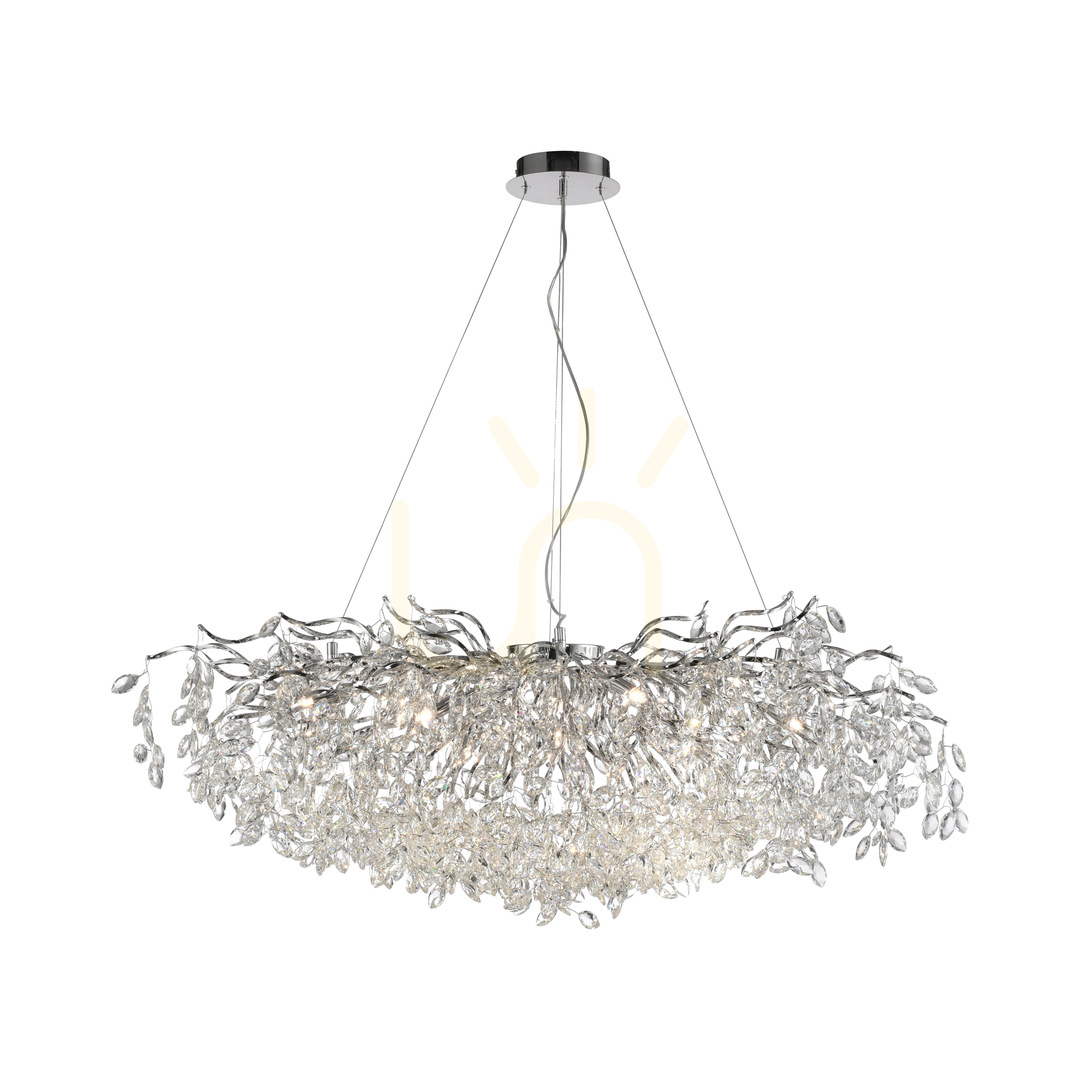 Verifica Lampa suspendată RICICLE 2036-17, cromată, 13xG9 Lampa suspendată RICICLE 2036-17, cromată, 13xG9