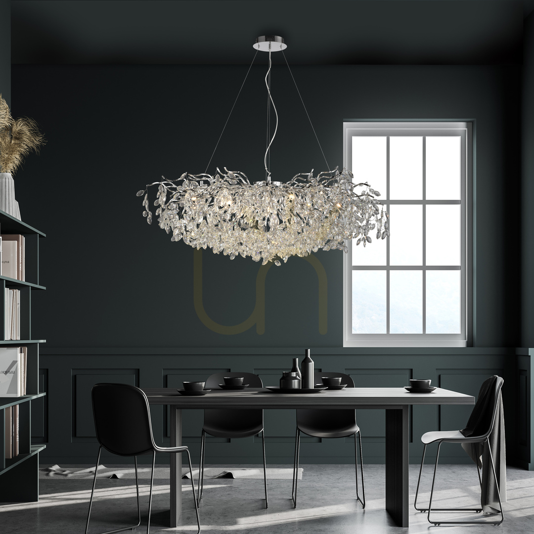 previzualizare Lampa suspendată RICICLE 2036-17, cromată, 13xG9 Lampa suspendată RICICLE 2036-17, cromată, 13xG9