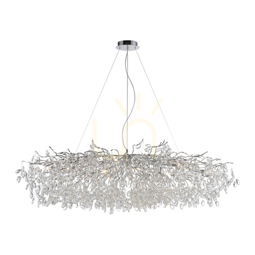 Verifica Lampa suspendată RICICLE 2037-17, cromată, 16xG9