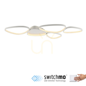 PEBBLES 14045-16 Lampa de tavan albă, 1xLED small 1