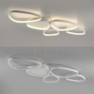 PEBBLES 14045-16 Lampa de tavan albă, 1xLED small 16