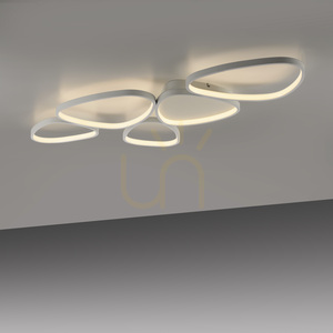 PEBBLES 14045-16 Lampa de tavan albă, 1xLED small 20