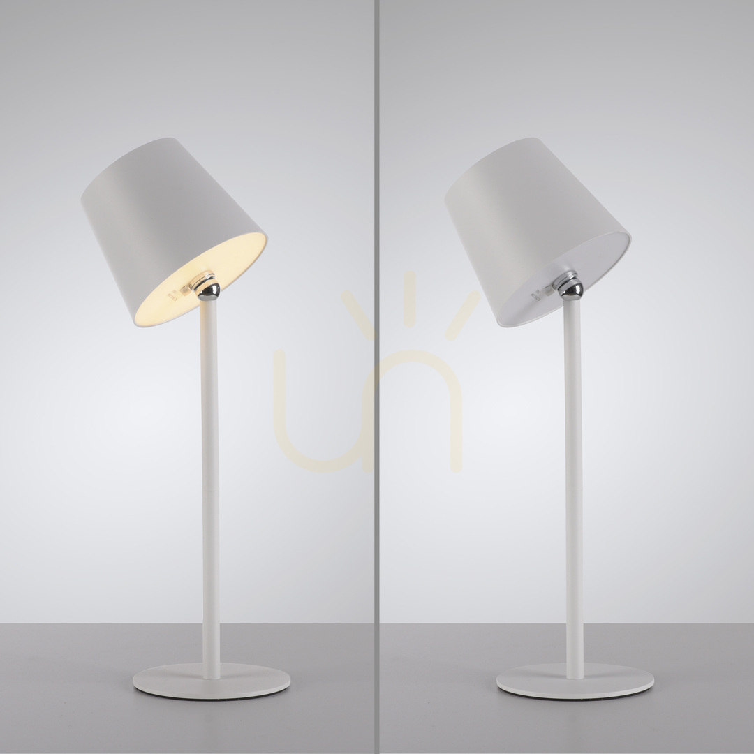 Spectacol BOTERIA 19251-16 Lampă de masă albă cu 1 LED BOTERIA 19251-16 Lampă de masă albă cu 1 LED