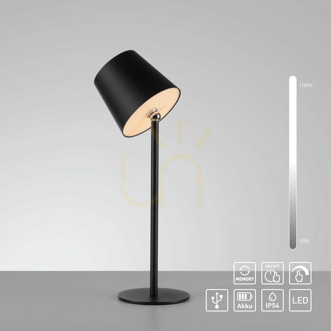 Verifica Lampa de masă BOTERIA 19251-18, negru, 1xLED Lampa de masă BOTERIA 19251-18, negru, 1xLED
