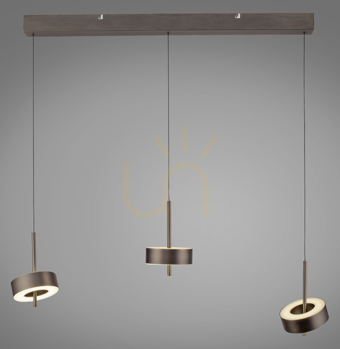 Verifica Q-ROTATE 2248-34 Lampa suspendată maro cu 3 LED-uri