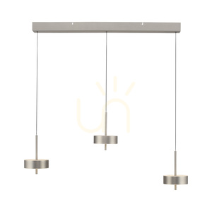 Q-ROTATE 2248-95 Lampa suspendată argintie cu 3 LED-uri small 13