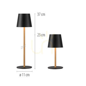Lampa de masă EURIA 19250-68, negru, 1xLED small 7