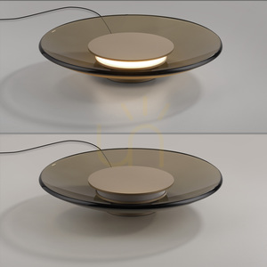Lampa de masă PURE MOON 4594-97, maro, 1xLED small 7