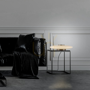 Lampa de masă Paul Neuhaus PURE Vitrum 4080-34, maro, 1xLED small 2